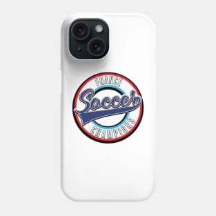 France Soccer Champions logo Phone Case