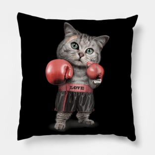 CAT BOXING Pillow