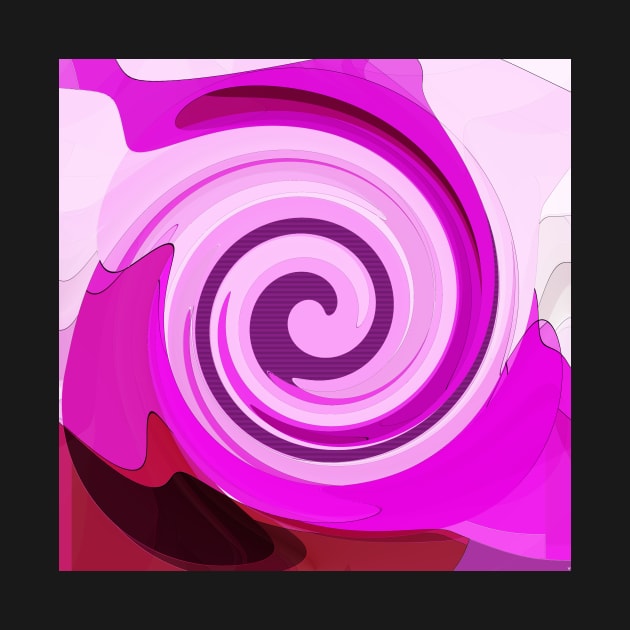 Purple and pink spirals by TiiaVissak