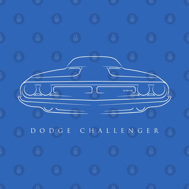 1971 Dodge Challenger - stencil by mal_photography