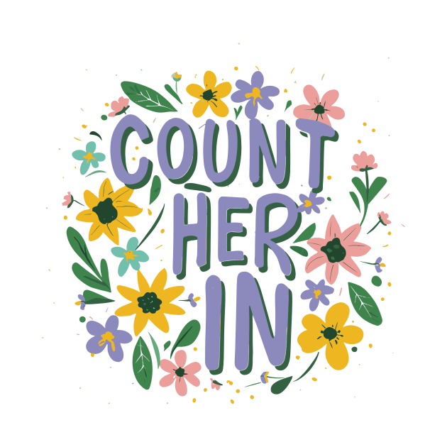 Count Her Inspire Inclusion Women's International Day 2024 by AimArtStudio