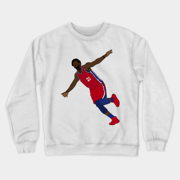 76ers crewneck sweatshirt