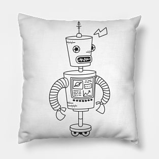 Robot Friend Pillow