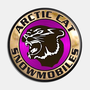 American Vintage Snowmobile Pin