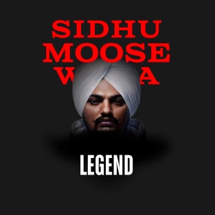 SIDHU MOOSEWALA - INDIAN SINGER RAPPER T-Shirt