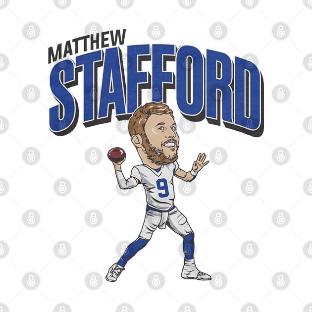 Matthew Stafford Caricature by Chunta_Design