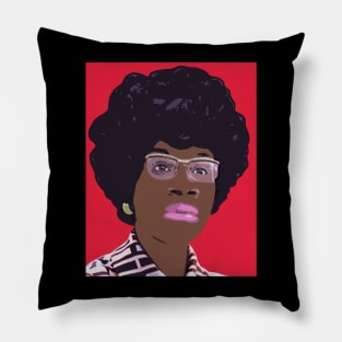 shirley chisholm Pillow