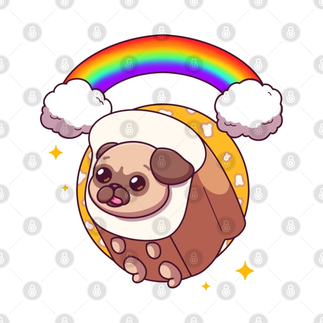 Pug Loaf by TheMaskedTooner