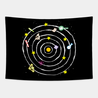 Science Worlds Tapestry