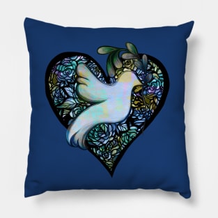 Pretty Peace Dove Pillow