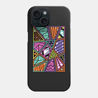 Abstract Geometric shapes Phone Case