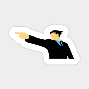 Objection! Silhouette Magnet