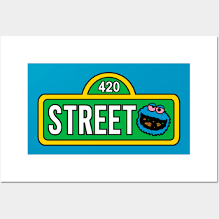 420 Weed Art Board Print for Sale by gijst