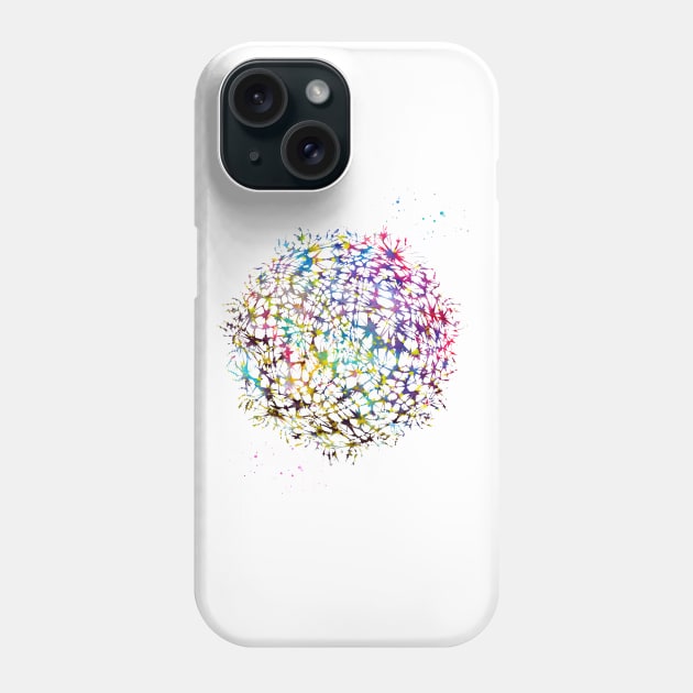 Artificial neural network Phone Case by erzebeth