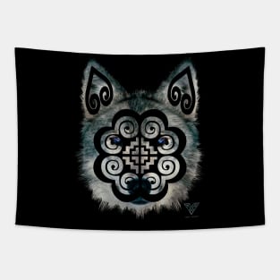 Hmong Wolf Tapestry