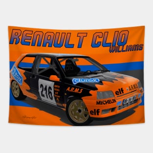 Renault Clio Williams Tapestry