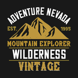 Mountains - Adventure Nevada Mountain T-Shirt