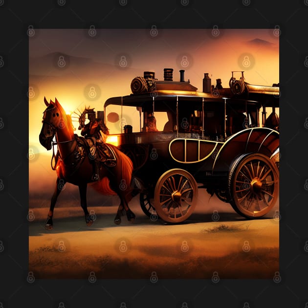SteamPunk Wild, Wild, West, Way, Way, Way, Out by AlienVisitor