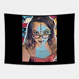 Patchwork Maiden Tapestry