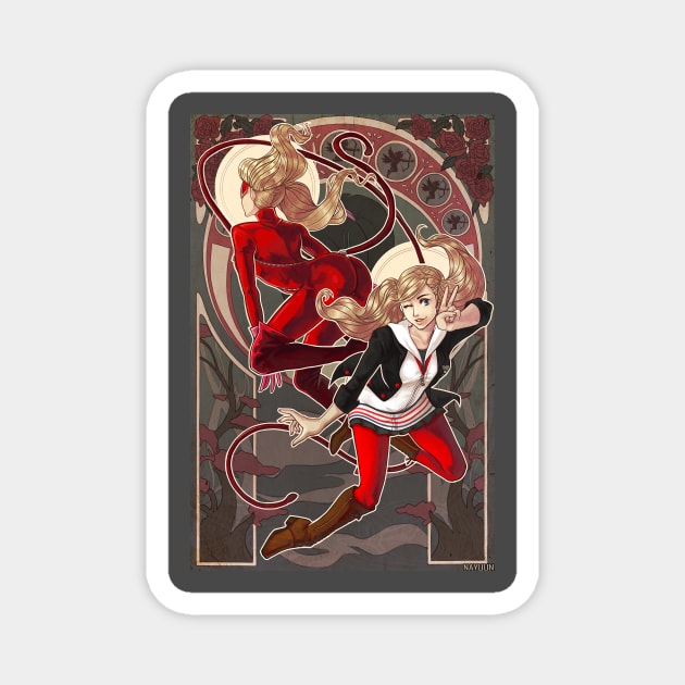 Ann Takamaki Magnet by IUBWORKS