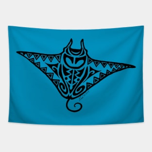 Hawaiian Manta Tapestry