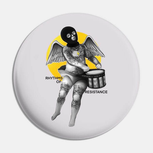 Riot angel with drums rhythms of resistance Pin by Meakm