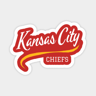 Kansas City Chiefs Retro Tee - Kansas City Chiefs Retro T-Shirt Magnet