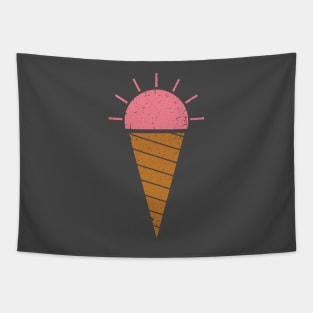 Pink Ice Cream Tapestry