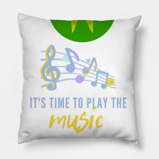 Time to Play the Music Pillow