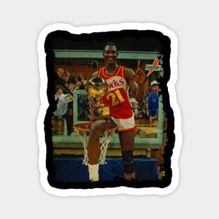 Dominique Wilkins - Winner of Slam Dunk Contest, 1985 Magnet