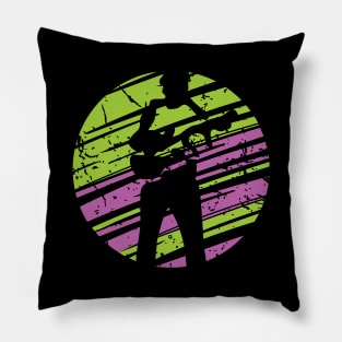 Modern Style Guitar Player Pillow