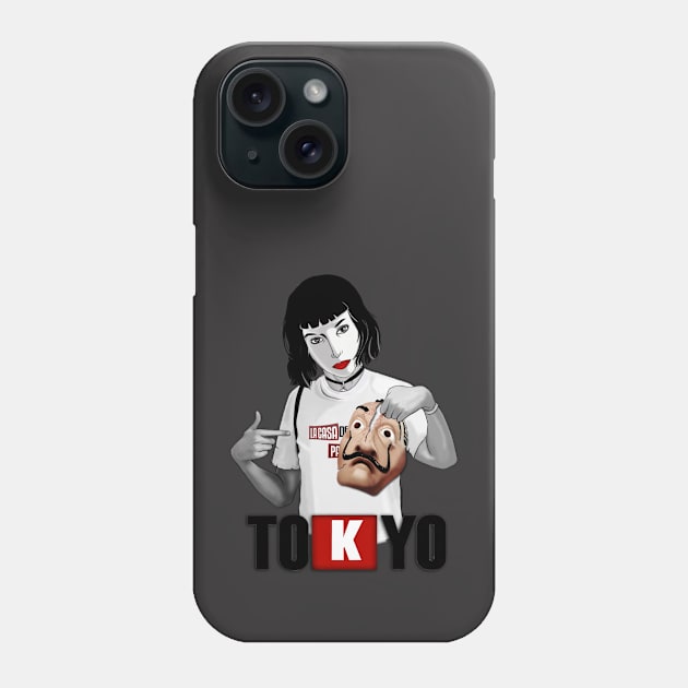 Tokyo-Money Heist Phone Case by AnimeWorld