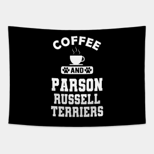 Parson Russell Terrier - Coffee and parson russell terriers Tapestry