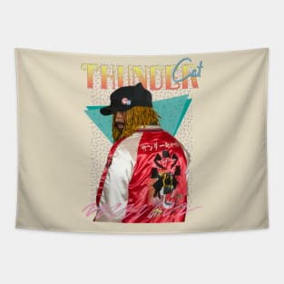 Thundercat Retro Aesthetic Tapestry