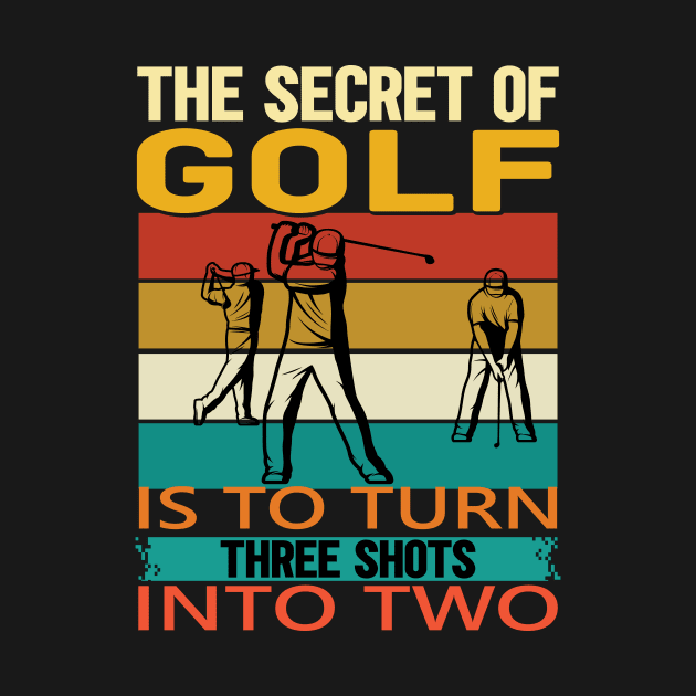 The secret of golf is to turn three shots into two by safi$12