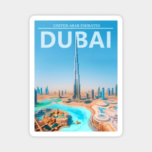 Dubai - United Arab Emirates Magnet