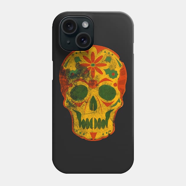 skull one Phone Case by machinegunpunker