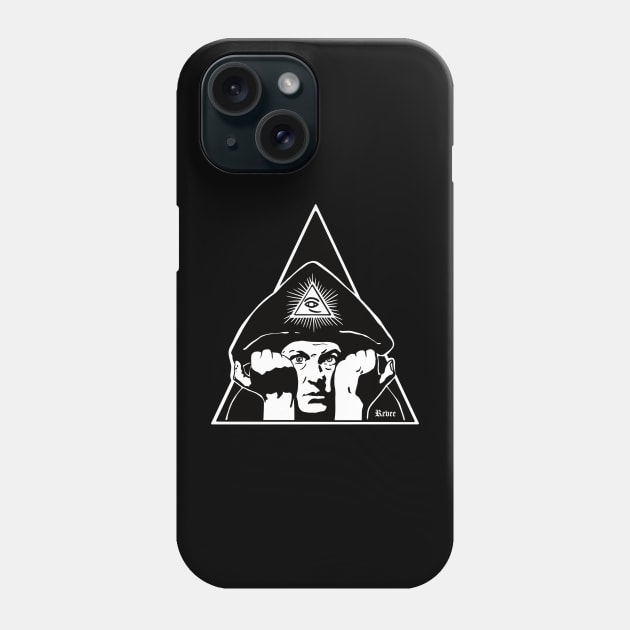 Aleister Crowley Phone Case by RevArt