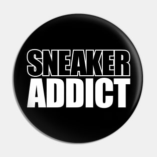 Sneaker Addict Outline Design Pin