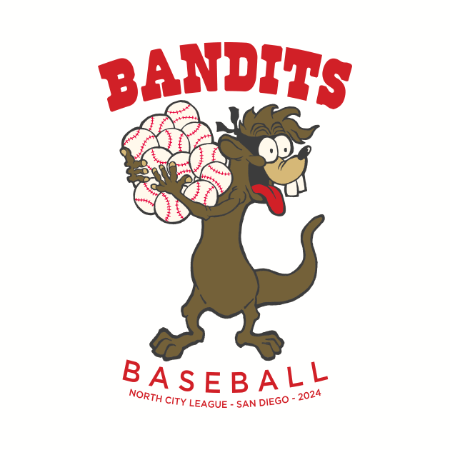 Bandits Baseball 2024 Team by Antlers and Engines