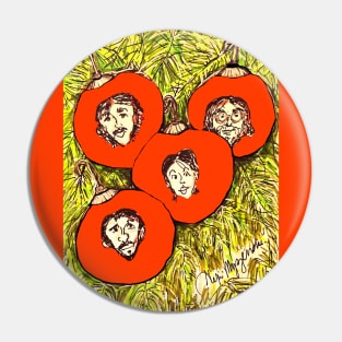 The Beatles Christmas Pin