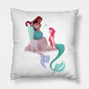 Mermaid Friends Pillow