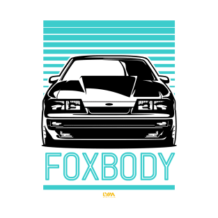 Foxbody 5.0 Ford Mustang 4 Eye T-Shirt