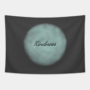 Kindness Positive Typography Art Minimal Design Tapestry