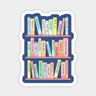 Classics Bookshelf Magnet