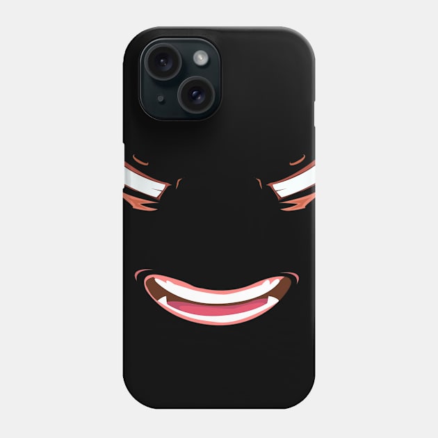 Mouth Face Monster Lips And Smile Eyes Made From Mouths Phone Case by Trendo