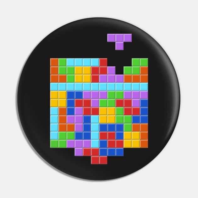 Tetris Pocket Pin by Adamantitan