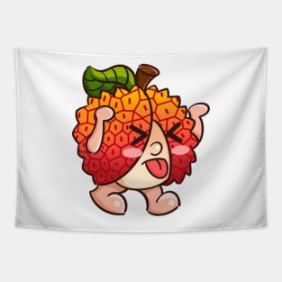 Mischievous fruit lychee Tapestry