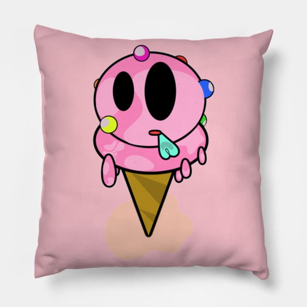 Marshmallow IceCream Pillow by Marshmallow Merch