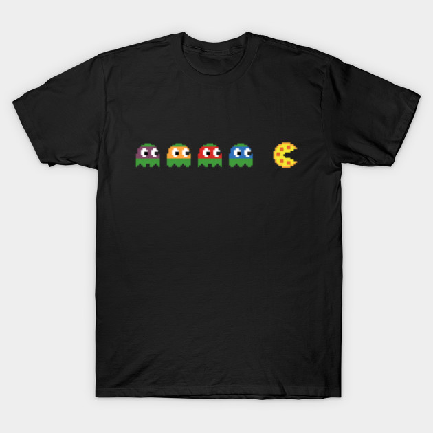 TEENAGE MUTANT PACMAN TURTLES - Ninja Turtles - T-Shirt | TeePublic